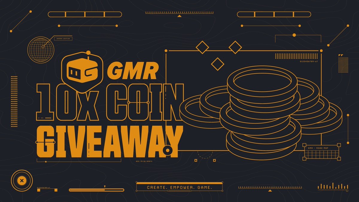 10x $GMR Physical Coin GIVEAWAY! 🔁 Retweet 🌟 Follow @GMRCenter 🗯 Reply #FestivalOfGaming Enter here 👇 Entries close 1/25 at 11:59pm ET gmr.site/fog #CreateEmpowerGame #Giveaway
