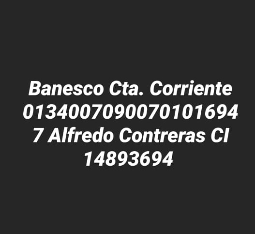 Aaron de 3 años ya lleva más de 1 año luchando contra la leucemia, sus padres necesitan ayuda para pagar el aspirado de médula que le pidieron en Octubre. El costo es de 509BsS o $120. La cuenta del papá en la imagen, para $$ por nuestro GoFundMe, Reserve o zelle. Gracias 🙏🙏