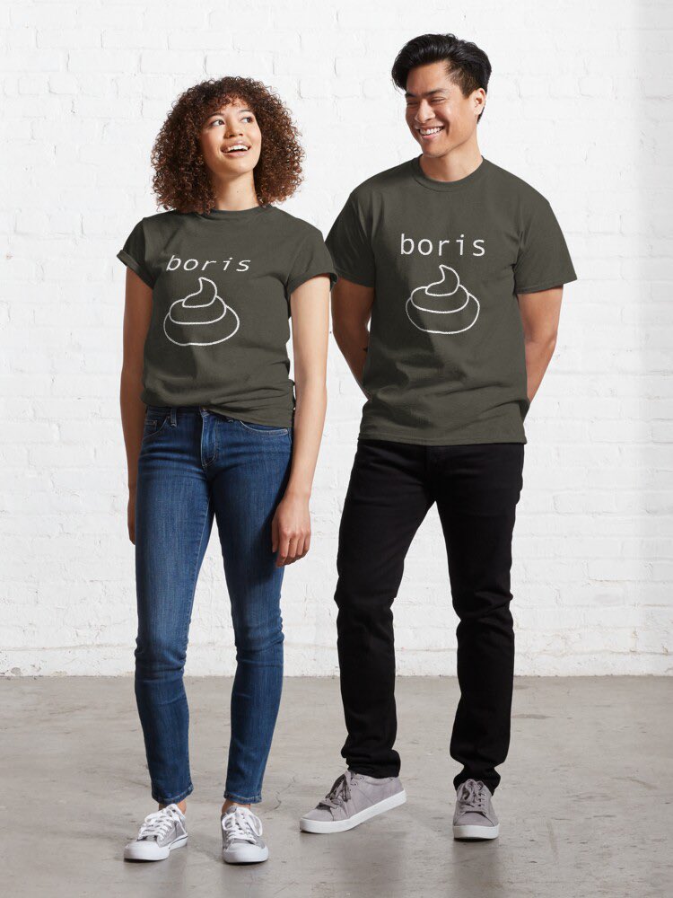 Boris = jobby redbubble.com/i/t-shirt/bori… #BorisJohnson