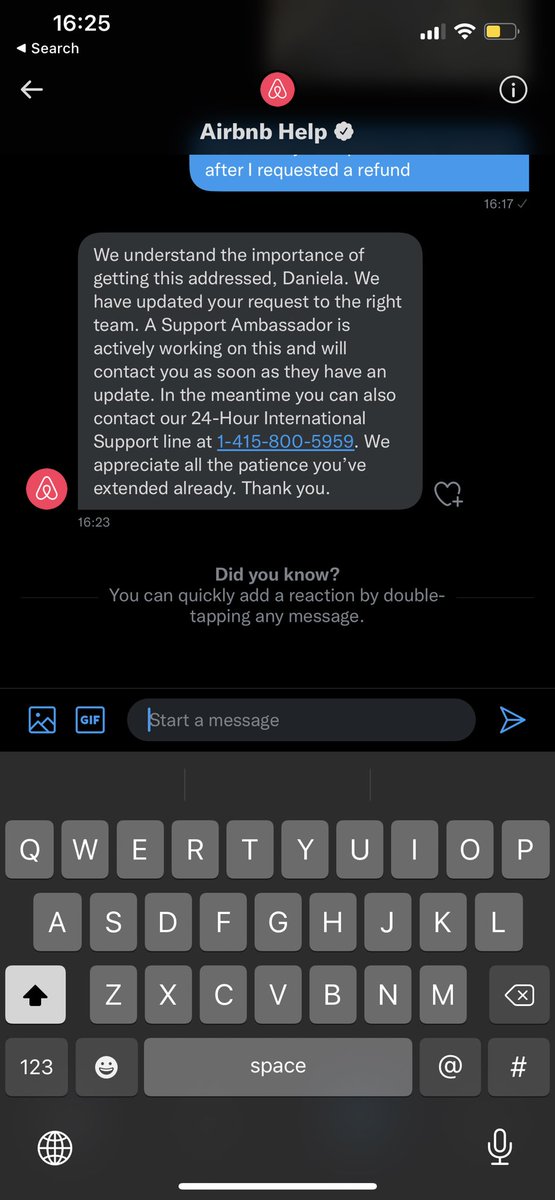 dfontUK's tweet photo. @Earl_GreyT @AirbnbHelp This is their reply!!!!  @AirbnbHelp @Airbnb @Airbnb_uk @airbnb https://t.co/rUz79N1S6X