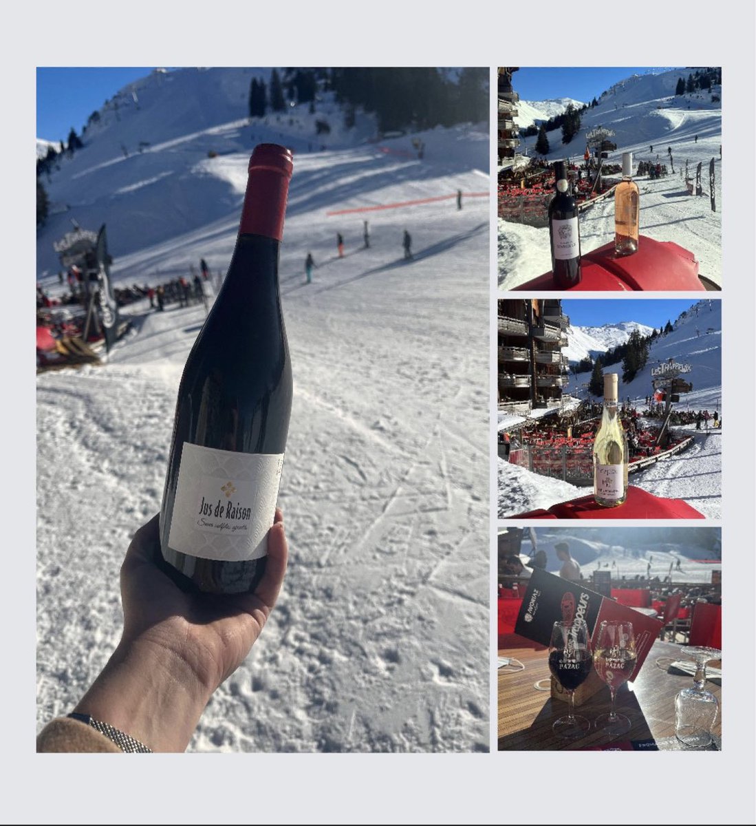 Anna_May34's tweet photo. 🍷 Vous pouvez retrouver nos vins en bas des pistes à Avoriaz après une belle descente en ski ⛷ chez @les_trappeurs_avoriaz où vous serez très bien accueilli 😍 #wine #winelover #ski #mountain #winter #mountains #jamaissansmonpazac #avoriaz https://t.co/4daINlDeZj