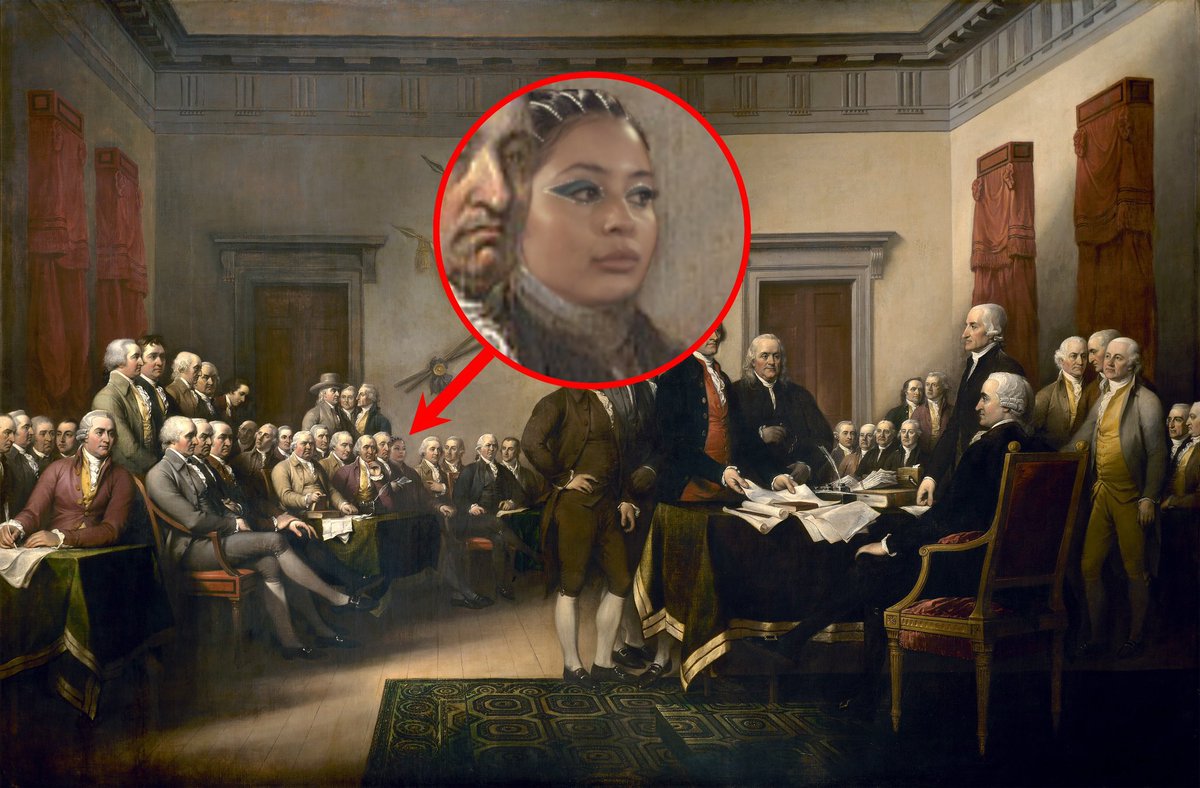 RT @talebyquincy: alexa demie in attendance at the signing of the declaration of independence (1776) https://t.co/5QBx7TiFHK