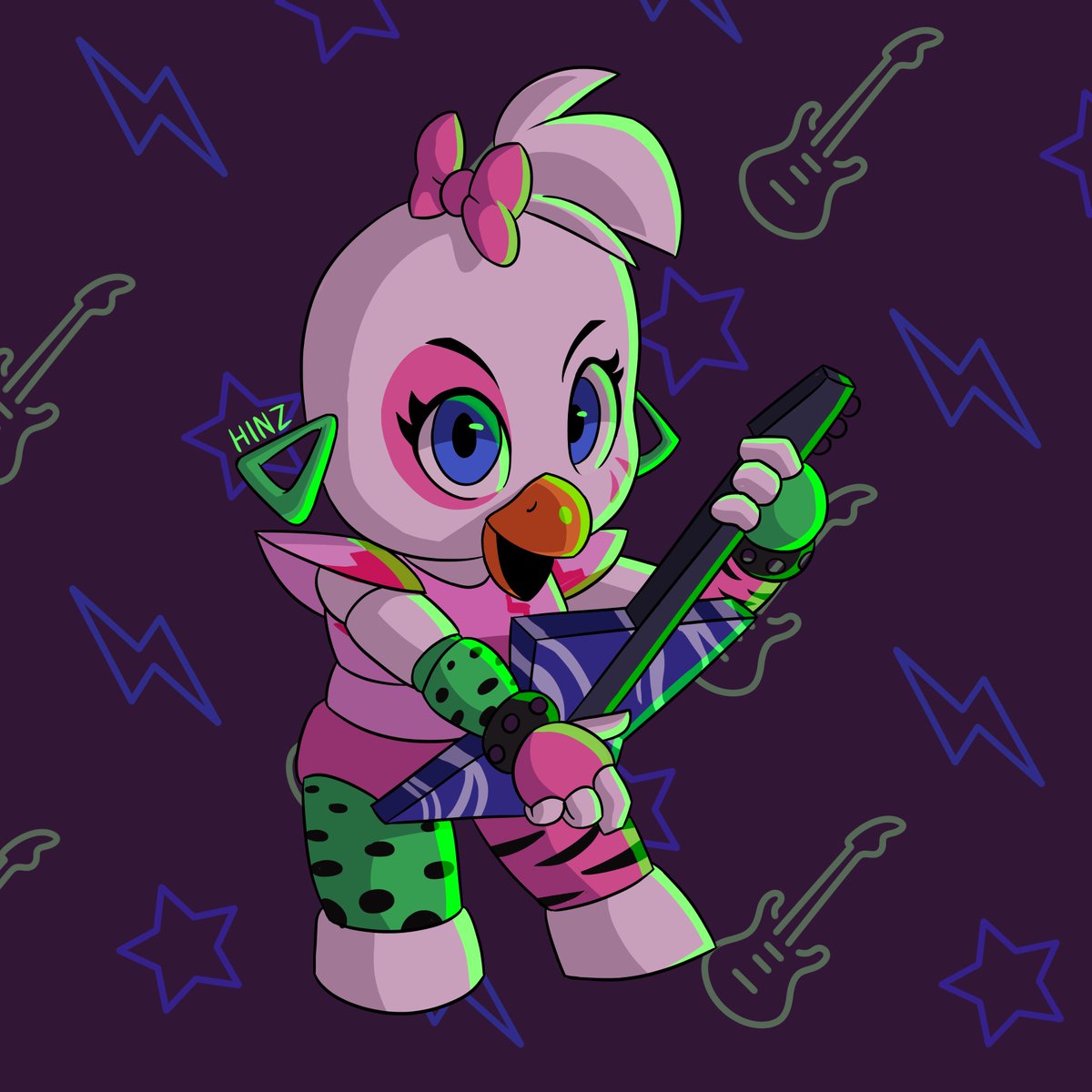 HinzenP's tweet photo. Lil Glamrock Chica 💜🐔

#fnaf #fnafsb #fnafsecuritybreachfanart #securitybreach #securitybreachfanart #glamrockchica https://t.co/lvzlnQ07G9