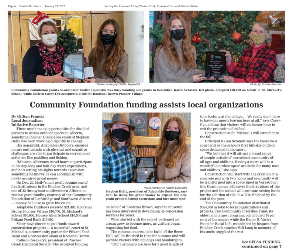 Holy Spirit Catholic School Division (@holyspiritrcsd) on Twitter photo So blessed by our @LethFoundation who has provided funds for <a href="/stmichaelspc/">St. Michael's School</a> to construct a full-size outdoor basketball court to support both our students and the #PincherCreek community. The article in <a href="/thebreeze_ab/">Shootin' the Breeze</a> has all the details! #hs4 So blessed by our @LethFoundation who has provided funds for <a href="/stmichaelspc/">St. Michael's School</a> to construct a full-size outdoor basketball court to support both our students and the #PincherCreek community. The article in <a href="/thebreeze_ab/">Shootin' the Breeze</a> has all the details! #hs4