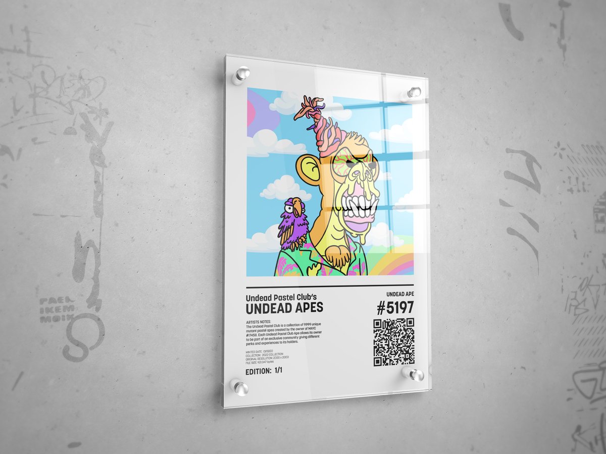 Specter_Invests's tweet image. Huge thanks to @triix_design for this beautiful masterpiece. Can't wait to showcase this. @UndeadPastelNFT