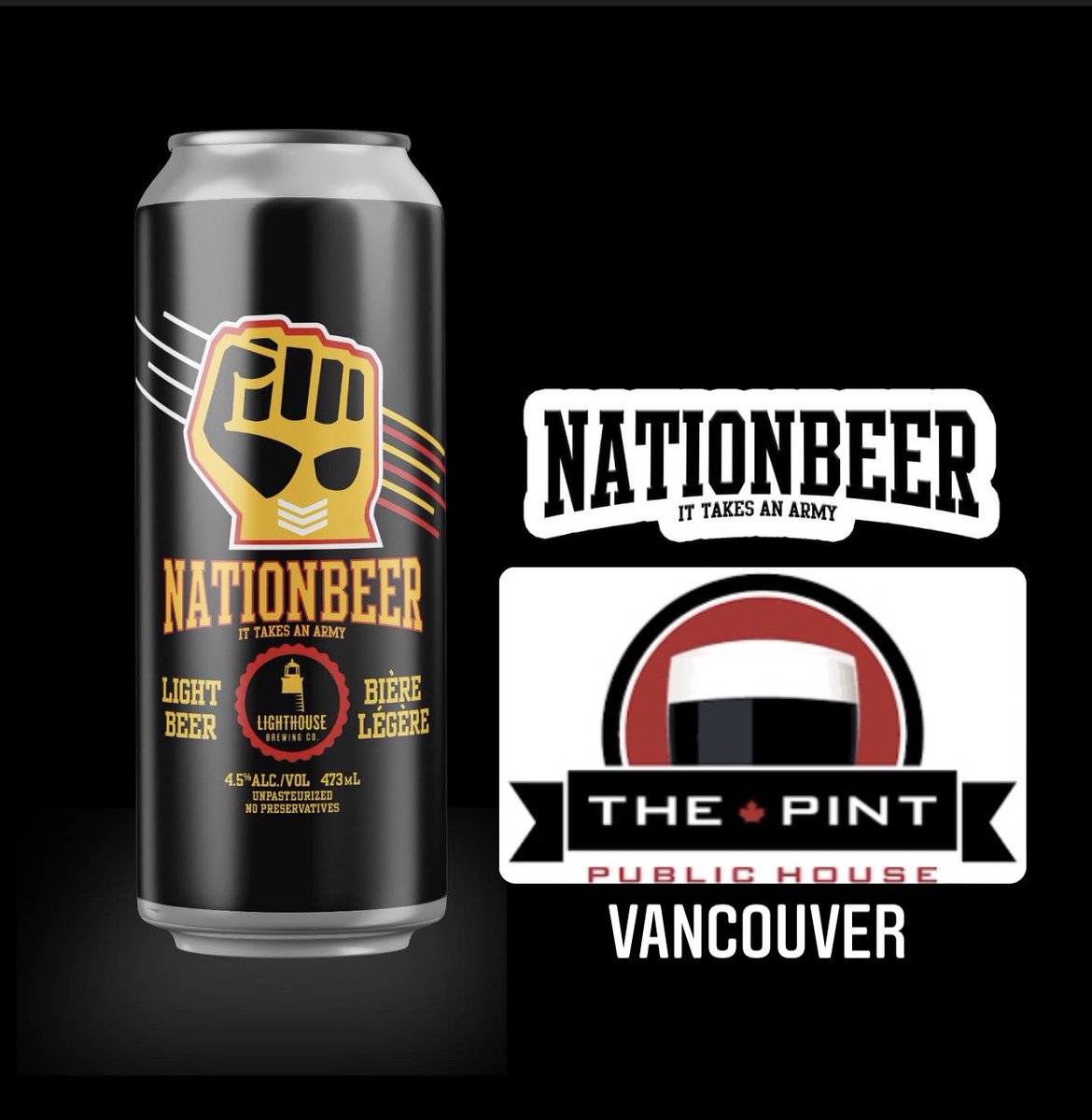 dfovancouver's tweet photo. You’ll find NATIONBEER specials every Game Day at the @pintvancouver starting this Friday!
@LighthouseBeer
#nationbeer #thepint #vancouver #lighthousebrewing #heshootshepours #gameday #special https://t.co/QyTCUbm8Uj