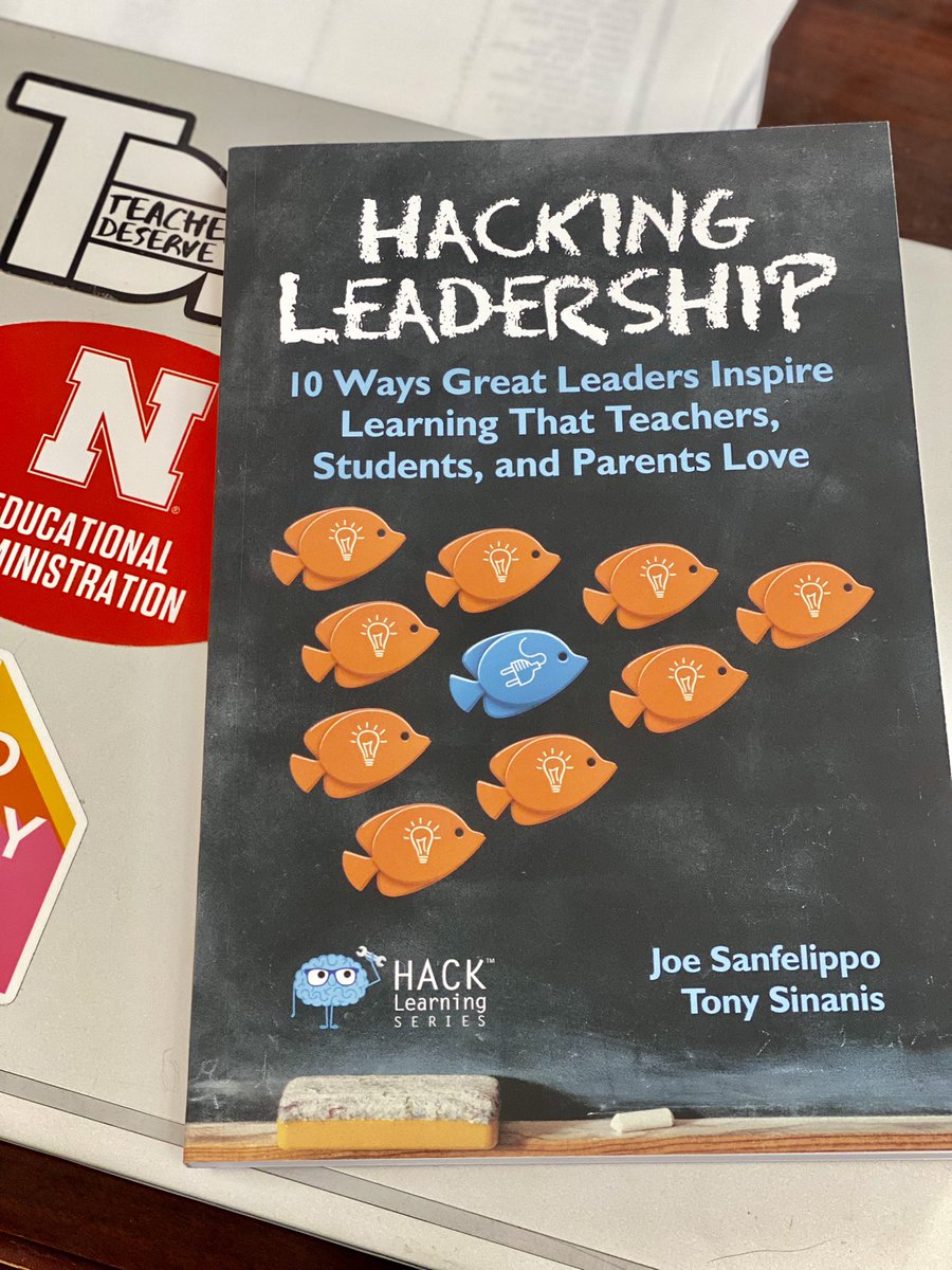 astansberry21's tweet photo. I have been looking forward to seeing @Joe_Sanfelippo speak for months as I had just finished his book & follow his #1minwalktowork leadership challenges. I was unable to attend due to last minute obligations, however, my leadership team took care of me! This is a must read💙💛 https://t.co/Z0O8Myt4yu