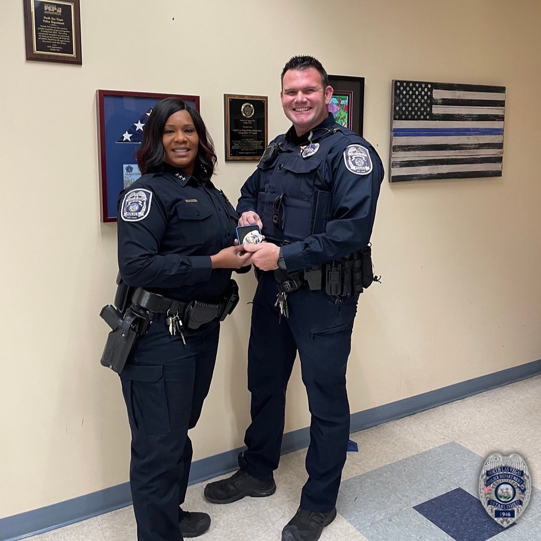 NLVPD on Twitter: "#NLVPD would like to congratulate these two shining  stars for promoting to Detective (1st📸) &amp; Sergeant (2nd📸)! We would  like to recognize all of their hard work, dedication, and
