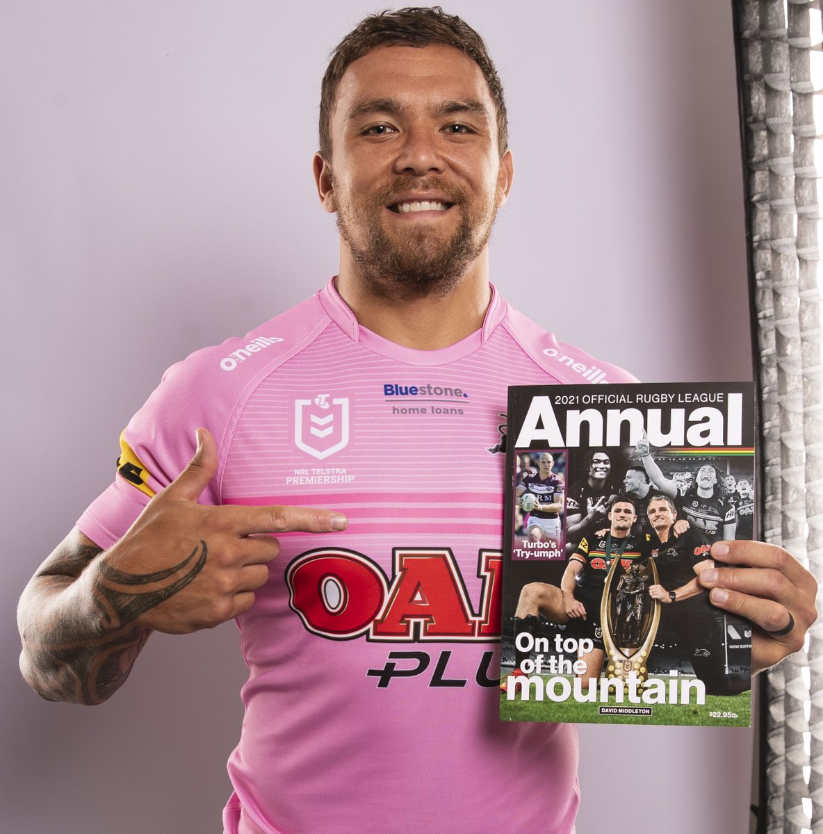 The 2021 Rugby League Annual by <a href="/Middleton_David/">David Middleton</a> is a fantastic memento, and comes endorsed by The Fish.

Buy yours now: rugbyleagueannual.com.au

Or simply retweet for your chance to win a FREE copy.