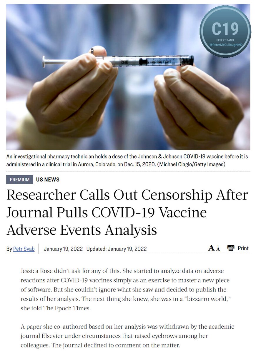 As a senior editor I fully understand process from submission to final publication and listing in PUBMED.  Elsevier breached and interfered by retracting after fully contracted, copyrighted, and executed publication.  The legal case is crystal clear and meticulously documented.