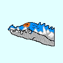 Beautiful CryptoCroc with a Mountain-Style Skin. Fancy. 💎👑#NFT #NFTs #NFTCommunity #NFTartist #CryptoCroc Comment down suggestions ⬇️⬇️⬇️