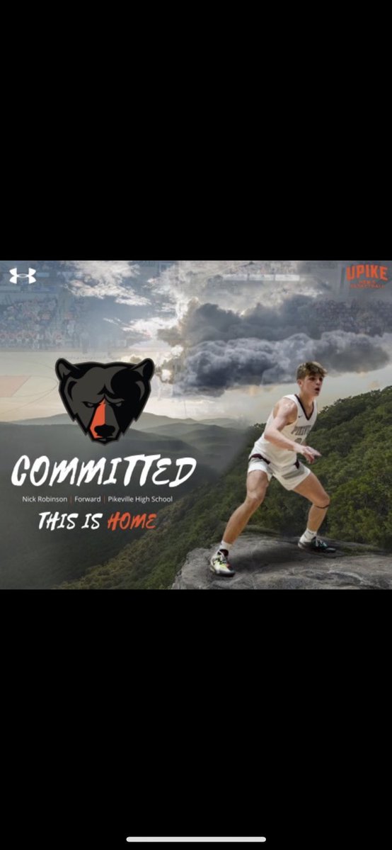 After talking with my family and coaches, I’m blessed to further my academic and athletic career at UPike! #GoBears!
