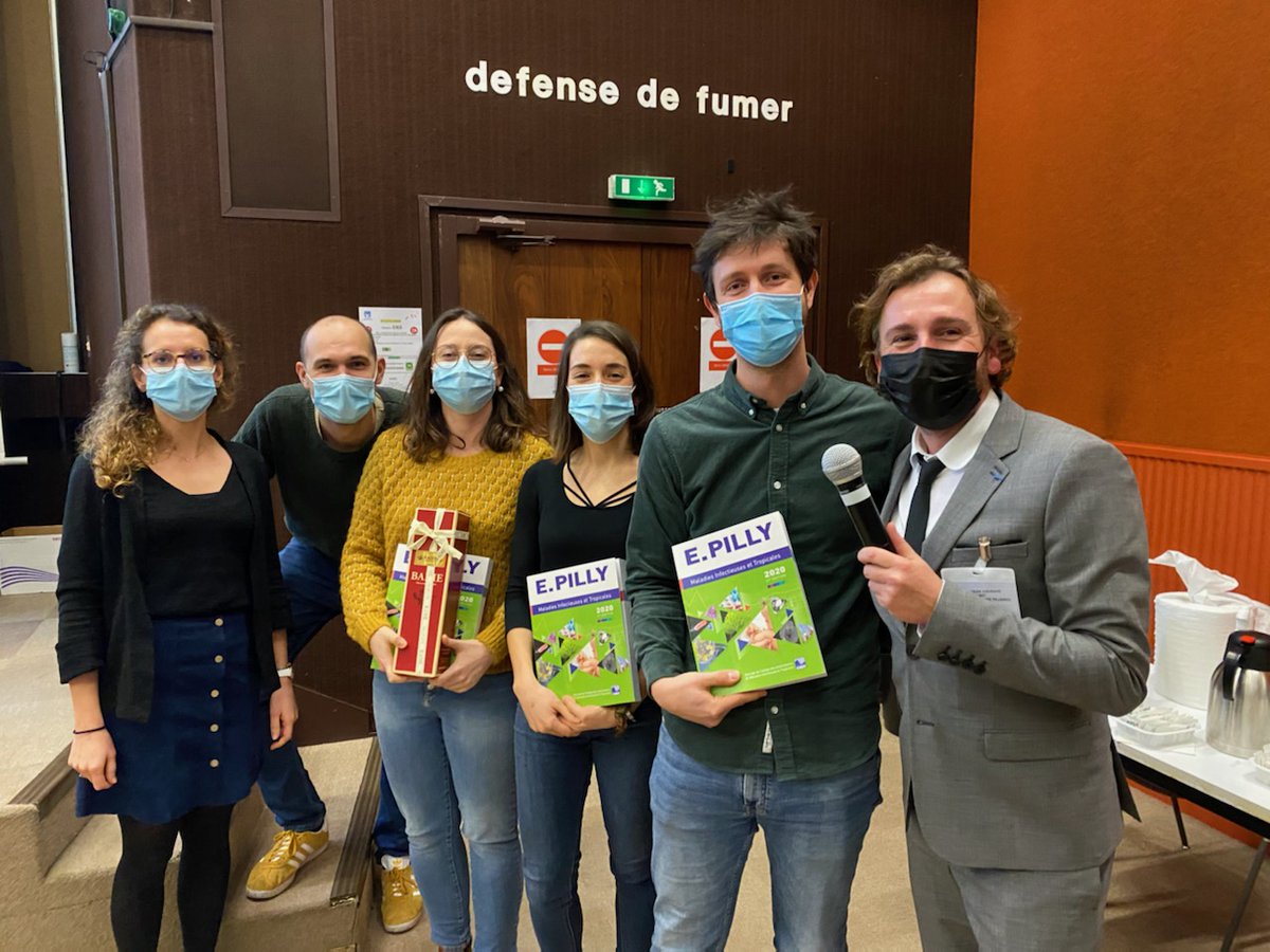 Souvenir d'une belle journée aux journées régionales d'infectiologie 😊 Un plaisir de retrouver mes anciens collègues du <a href="/CHUBordeaux/">CHU de Bordeaux</a>, mais aussi d'Agen. Continuer à se former dans la joie et la bonne humeur avec <a href="/charles_cazanav/">Charles.Cazanave</a> 😎