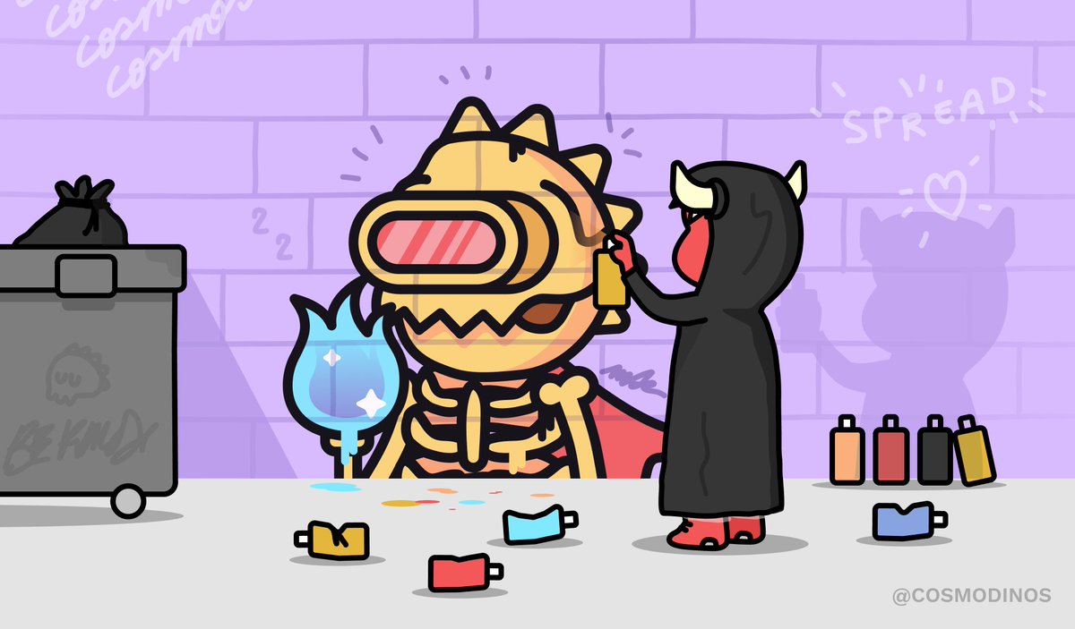 Cosmodinos's tweet photo. 🎨 Cosmodinos Art Contest! 🎨

We will be giving away 20 Cosmodinos Alpha to our cosmolovers artists! 🦖

Contest rules:
🌐Follow @Cosmodinos 
✨Like &amp; RT this post
☁️Using the hashtag #CosmoArt https://t.co/quGPn9kxpv