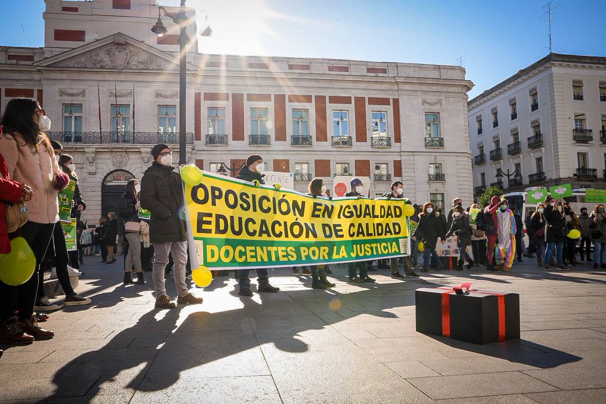 RocioMillanGom3's tweet photo. #ObjetivoEchanove @docentesjustos @Pilar_Alegria la plaza no se regala https://t.co/y4DiLeBUor
