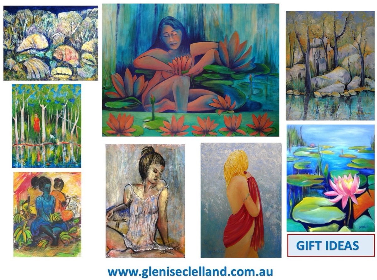 Check out my website for January SPECIALS #buyAustralian support your local artists and they will create more art work gleniseclelland.com.au