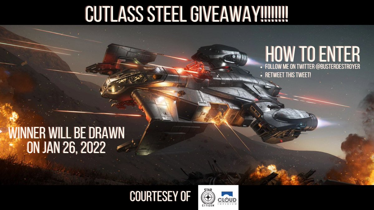 BusterDestroyer's tweet photo. So I heard y'all like space ships...

Includes a Star Citizen game package and Lifetime Insurance (LTI). Get on it!
#StarCitizen #Giveaway #PCGaming https://t.co/EAPEWh1NPS