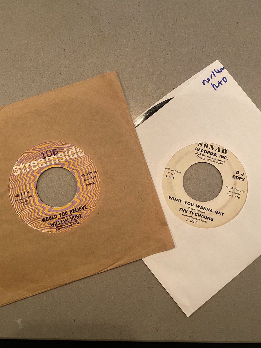 AlanJenkins42's tweet photo. Hump day record drop….one easy, the other just a wee bit harder to find. 😬
#overtheworseofit 🤣 https://t.co/4B1Fy8zGqt