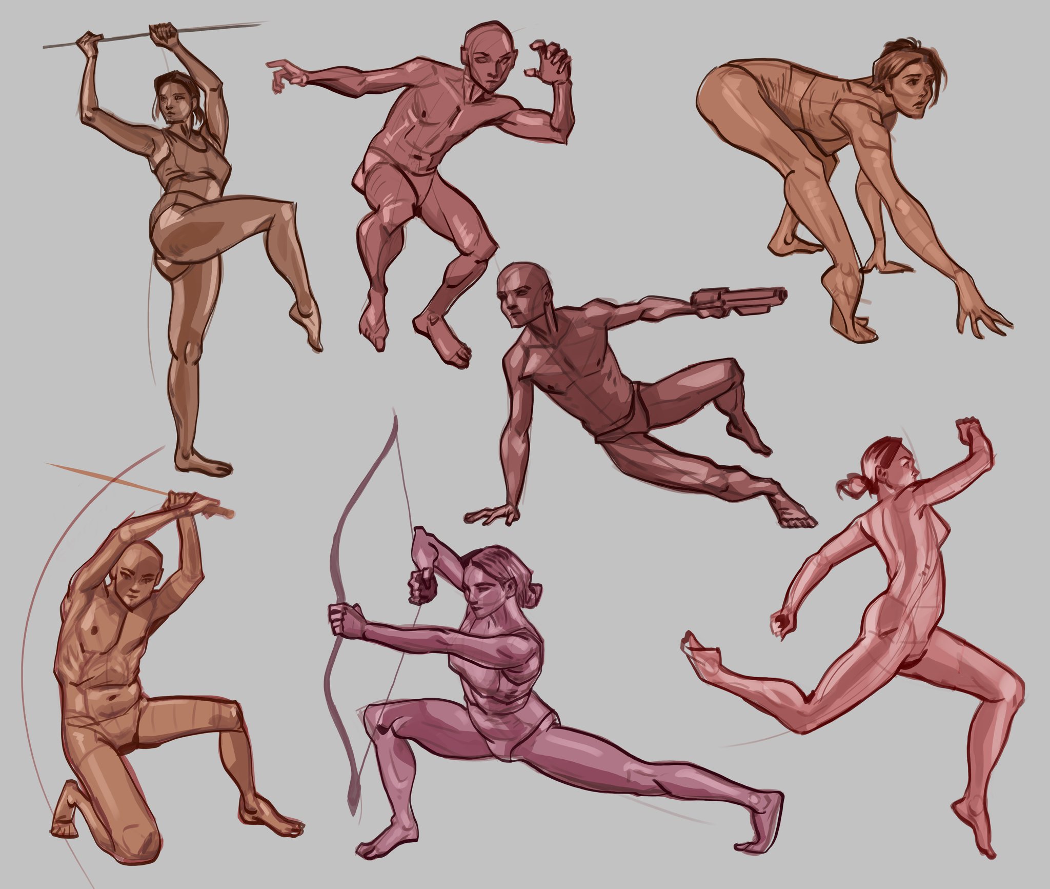 Gesture Drawings of People - Bing Images | Drawing people, Figure drawing  reference, Human figure drawing