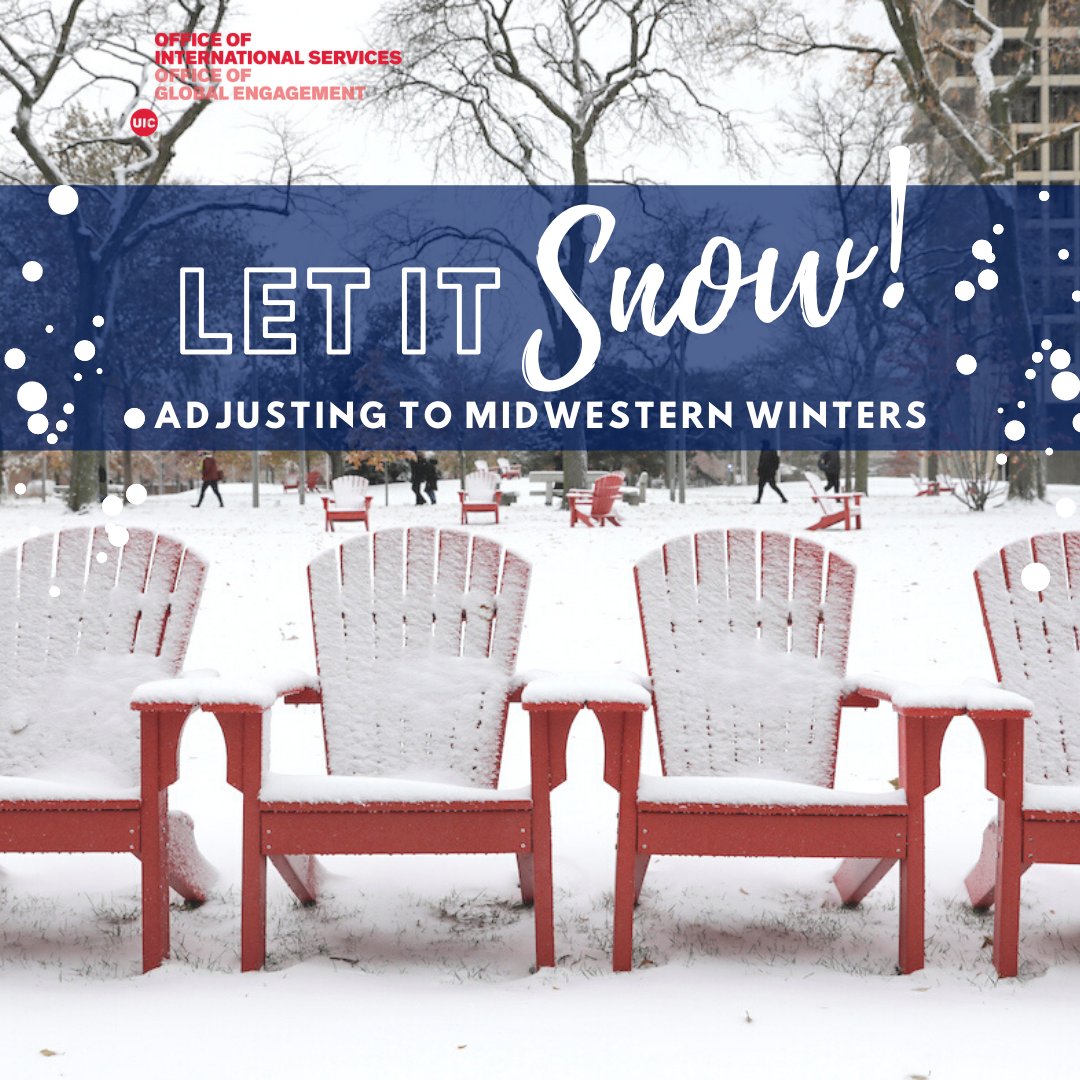 UIC_OIS's tweet photo. Getting chilly yet? 🥶 Join us for a fun and informative workshop focusing on not just surviving, but thriving, during the winter season. ☃️

Friday, Jan. 28, 1-2pm on Zoom
Register at https://t.co/tYfHkJdIOW https://t.co/iGEawUwUAE