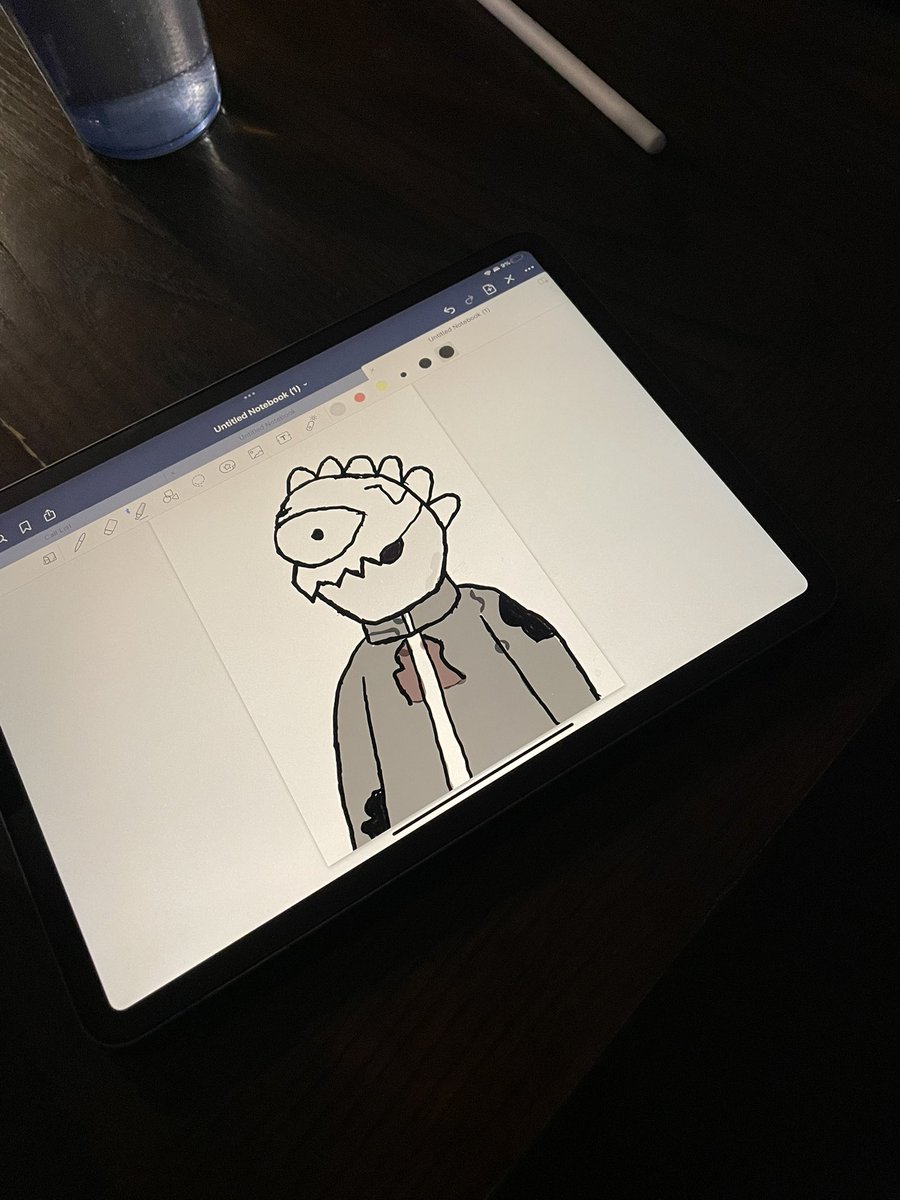 Cheap_Bastard_'s tweet photo. #CosmoArt im very bad at drawing @Cosmodinos https://t.co/gLkKG9aGZc