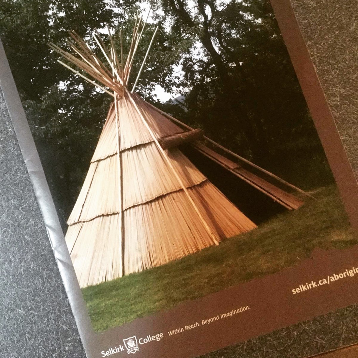 Cmtus_Sturgeon's tweet photo. Tule mats now repaired for outdoor March 2022 workshop display @ museum. This 2013 brochure features my house display with functional door (wheelchair &amp; elder accessibility as public access) in Castlegar, British Columbia. #tulemat #tulemattipi #tulematlodge #tulemathouse #tule https://t.co/TI9gHU7ymN
