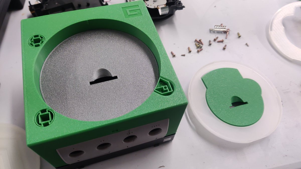 GameboxSystems's tweet photo. #MODCUBE IS NOW COMPATIBLE WITH #GCLOADER. New #Gamecube kit options available in our shop soon! https://t.co/hBL5upxket