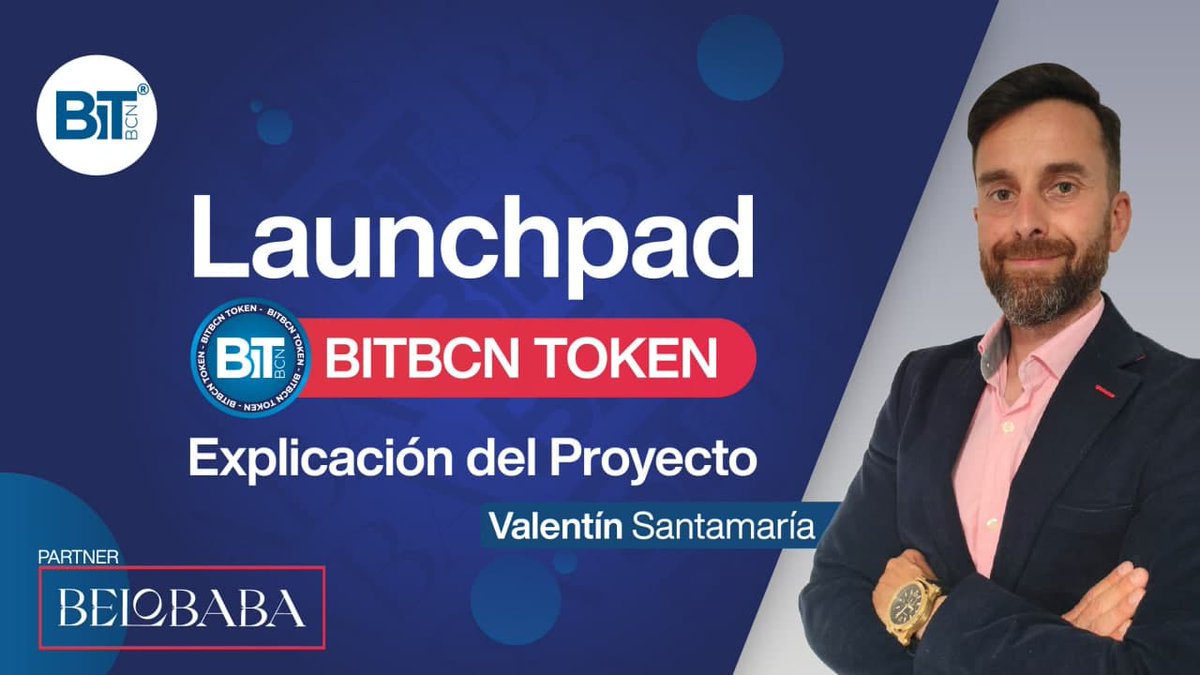 BiTBcn's tweet photo. Launchpad Token BITBCN, explicación del Proyecto.
Aquí @Valenti03713316 lo explica detalladamente
https://t.co/v2NGQTII6q
¿No estáis aún dentro? Vamos ya!!
#economia #criptodivisas #tokens #Belobaba #Crypto #Cryptofund #Cryptoinversiones #launchpad #DeFi https://t.co/AfSYdNwqh3