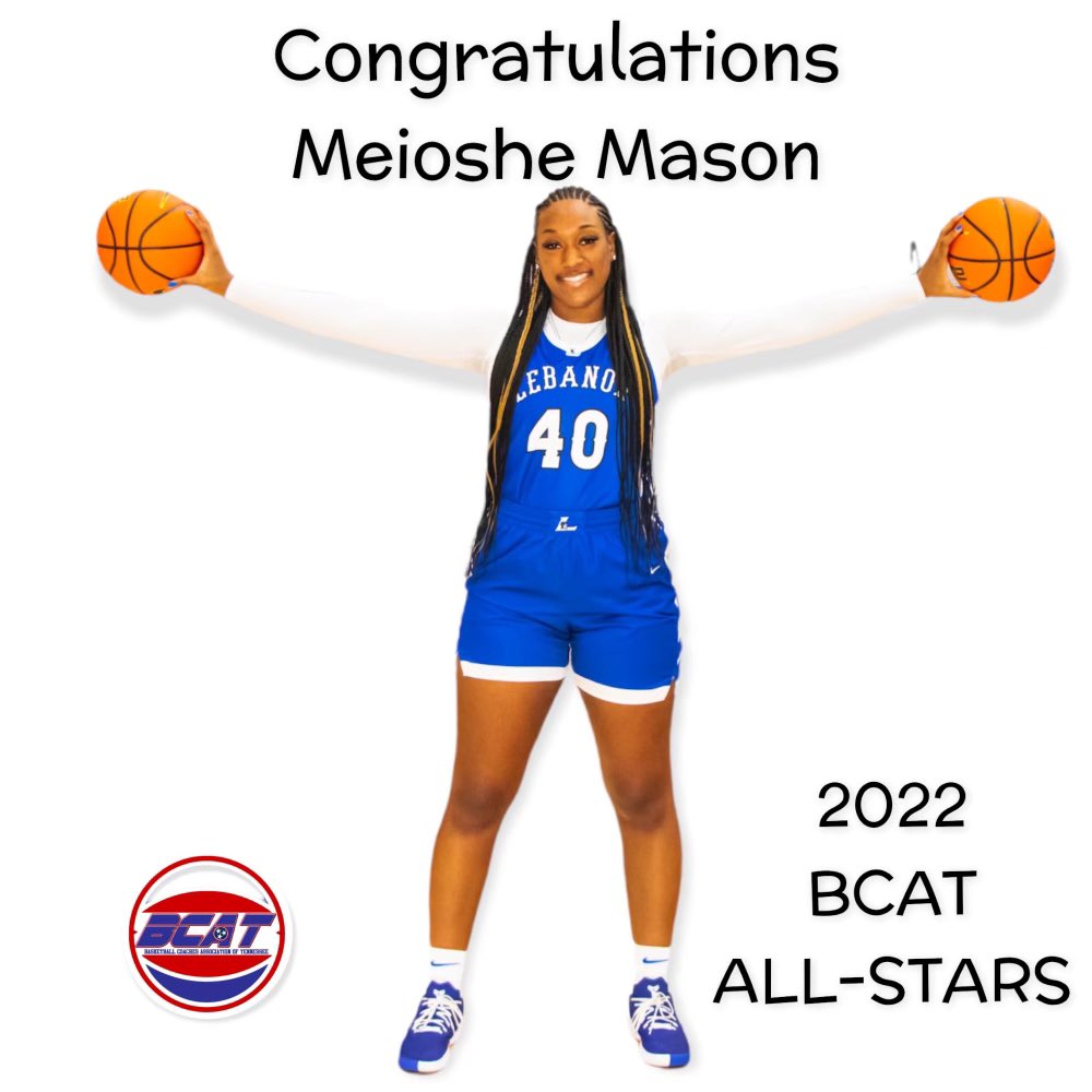 LHSDevilettes's tweet photo. Congratulations to 2 of our seniors @MasonMeioshe (MTSU WBB signee) and @asiabarr11 on being selected to the @BCATHOOPS all star game! https://t.co/T9pjob86ix