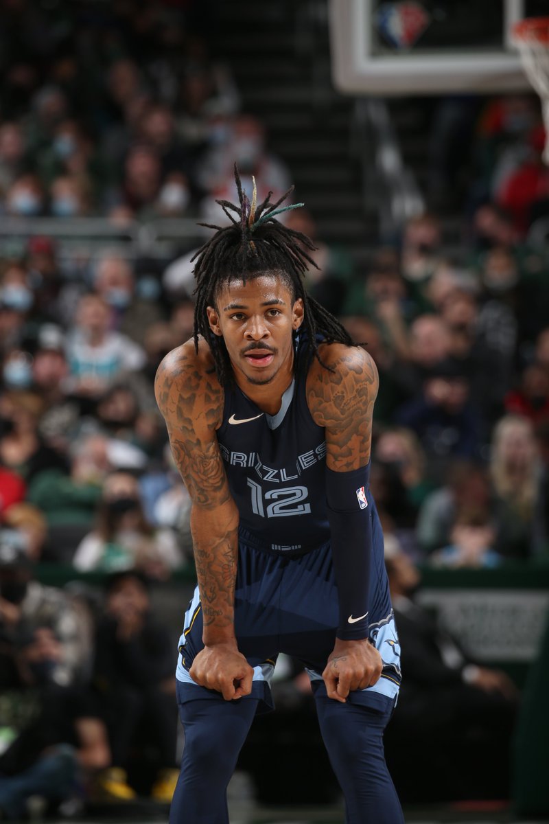 memgrizz's tweet photo. 28 points. 
11 assists. 
6 boards. 

@JaMorant // #NBAAllStar https://t.co/2GQCgET9RD