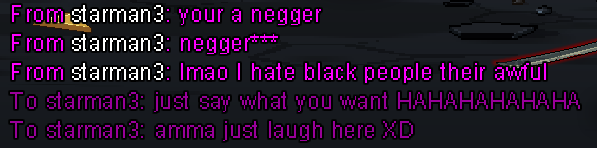 iamedarts's tweet photo. Look what I found today I'm not black but I'm not racist but these kids nowadays seem don't know about it I guess this kind of people around the game doesn't deserve to play anymore lol it's against TOS(Terms of Service) am I right? @Alina_AE @ArtixKrieger https://t.co/3RUGIaOz1D