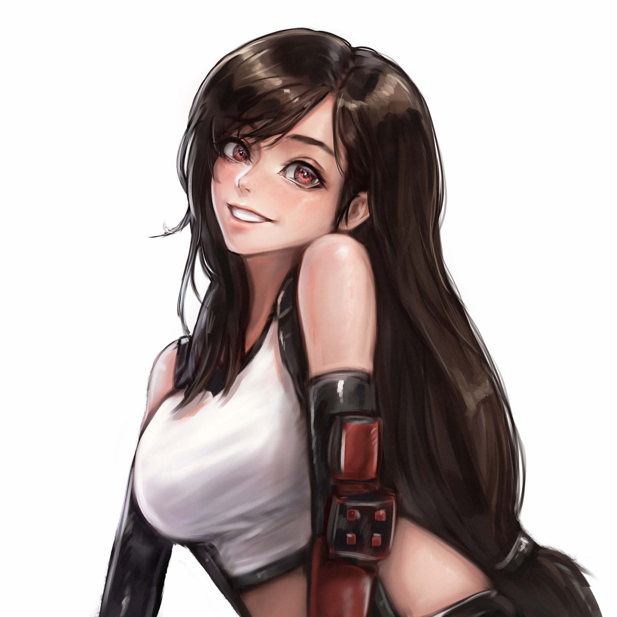 Tifa Lockhart appeared out of nowhere o.o I finally draw something trending...