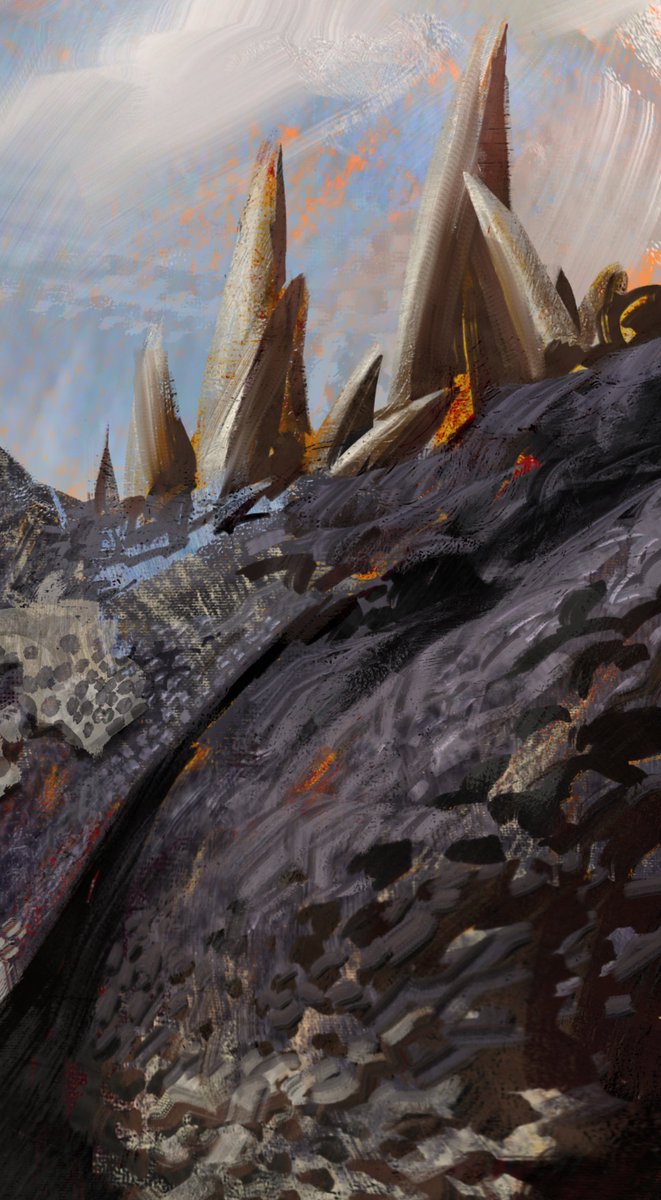 arvalis's tweet photo. Oh yeah I guess I could post some closeups. I feel like I'm finally understanding how to design my brush strokes for the first time in the last year or so. https://t.co/IWlJmZYBve