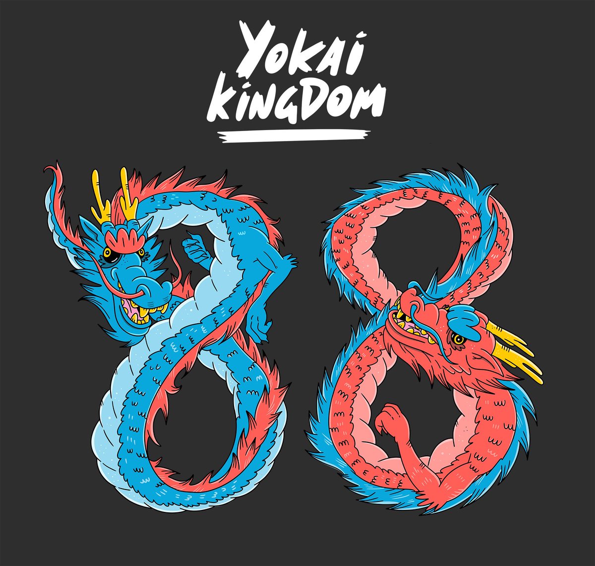 yokai_kingdom's tweet photo. 1/ Reveal day tomorrow! There are only 88 mythic heroes in the entire 8,888 collection. Will you be lucky enough to get one?! Shall we share some sneak peaks of the sort of mythic heroes you could get? #YOKAIKINGDOM #yokai #NFTs https://t.co/H7VPalGJL4