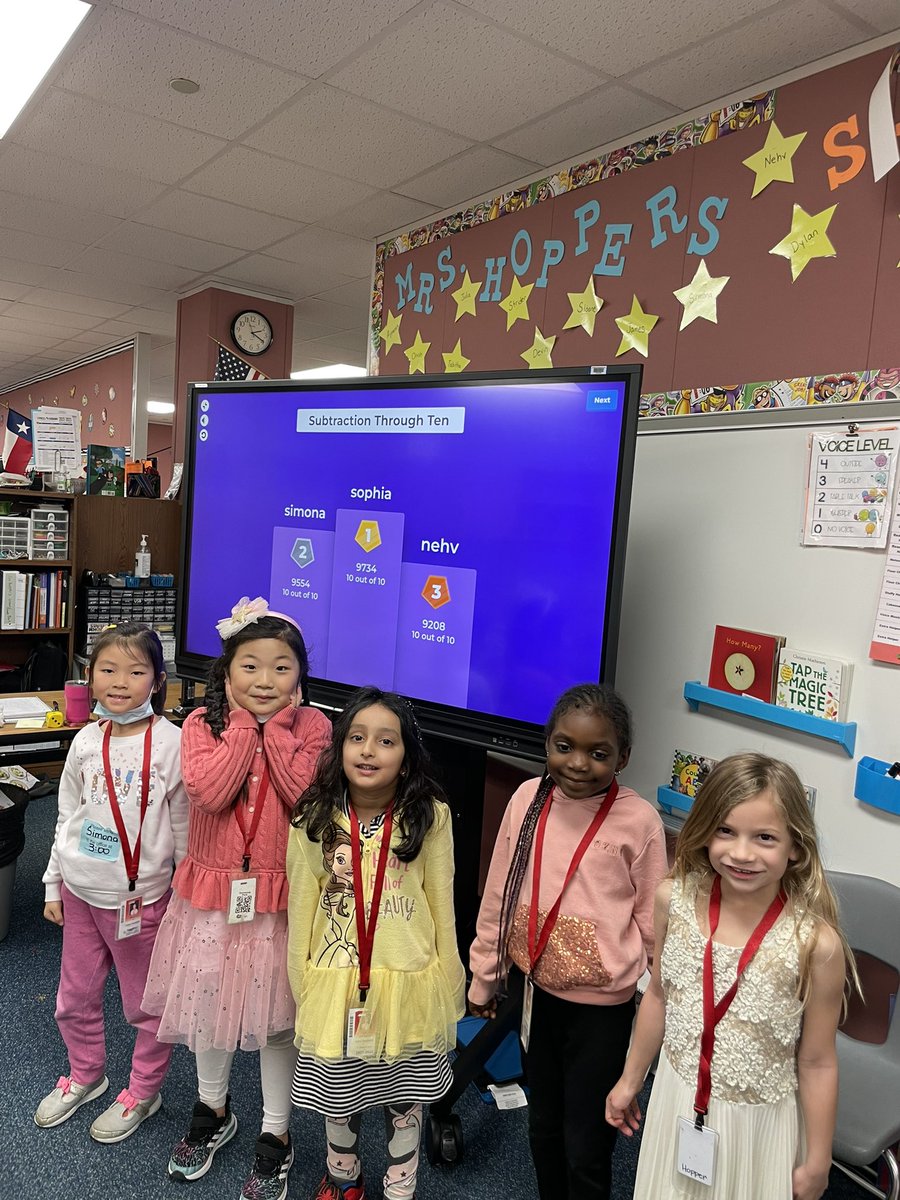 We had so much fun playing kahoot today to reinforce our decomposing skills in math. #sampsonstrong #kindersampson