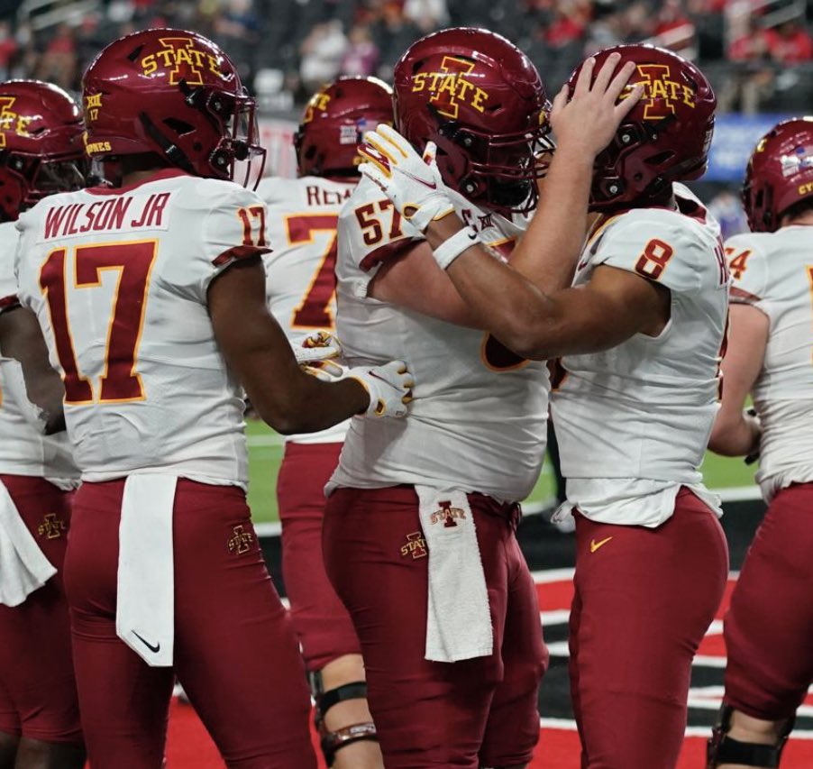 I am blessed and honored to say that I have got my 5th D1 offer from The University Of Iowa State @CoachNateISU @ISUMattCampbell