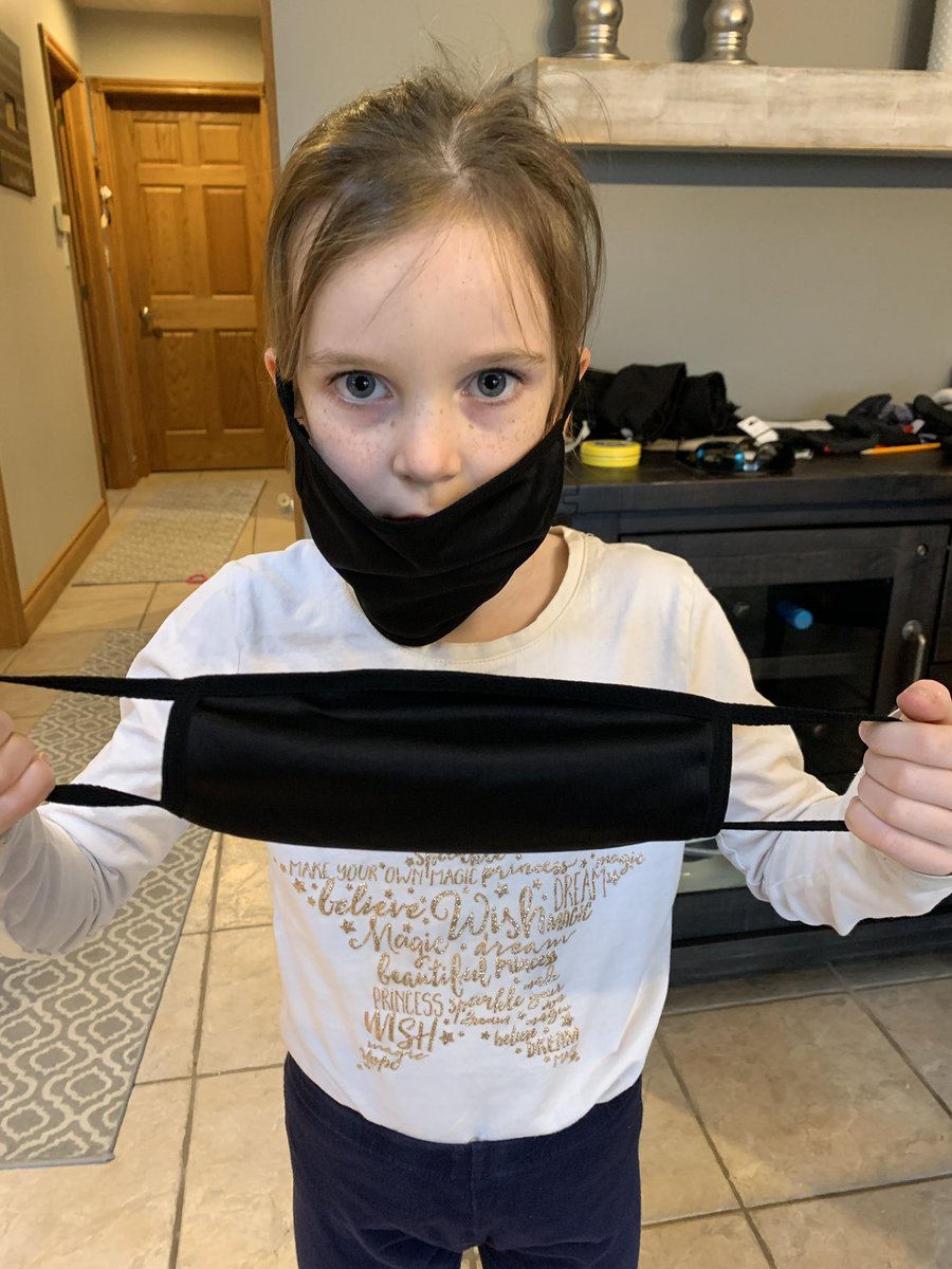 Thank you so much <a href="/Sflecce/">Stephen Lecce</a> for the wonderful masks you’ve provided for my daughter. Maybe next time, try ordering kids size masks?!?!?