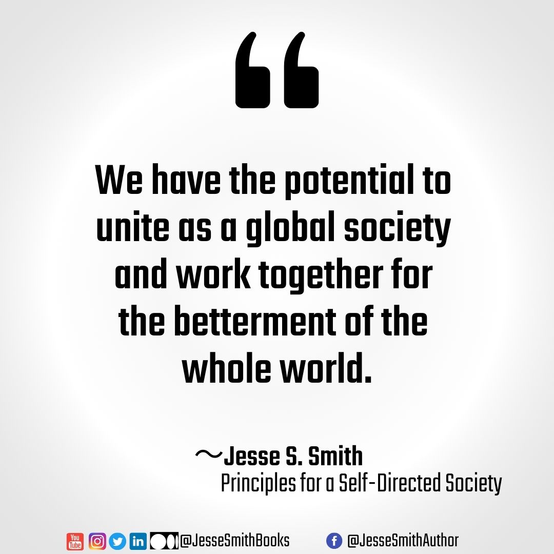 'We have the potential to unite as a global society, and work together for the betterment of the whole world.' barnesandnoble.com/w/principles-f…