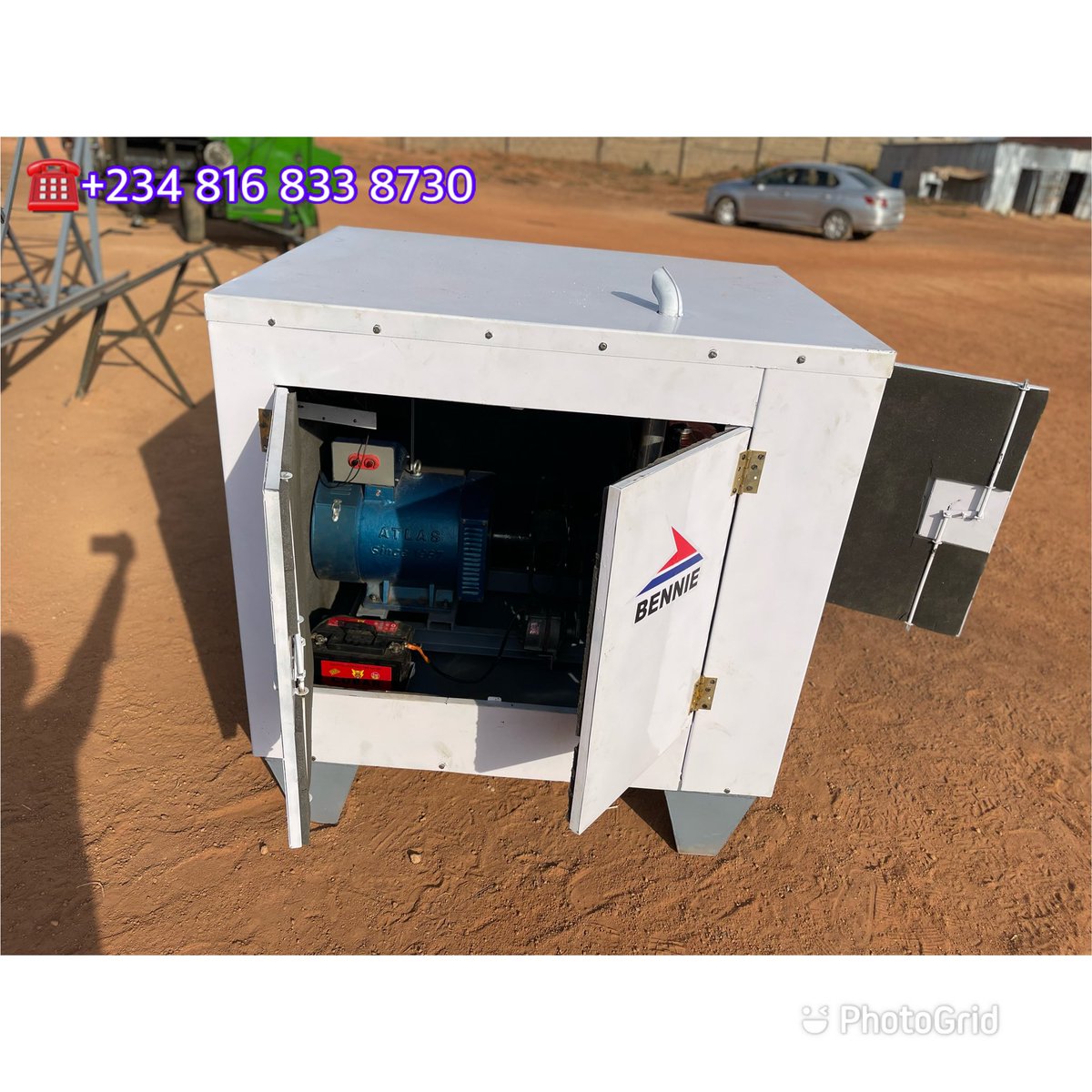 jerry_mallo's tweet image. Are you tired of the loud noise from your Electricity Generator,
Or have you been spending too much on fuelling your generator.
Bennie has a solution to that.
30 kva sound proof, less fuel consumption sold at 2 million naira. 
Call +2348168338730 #bennieagroltd #bennieautomobile