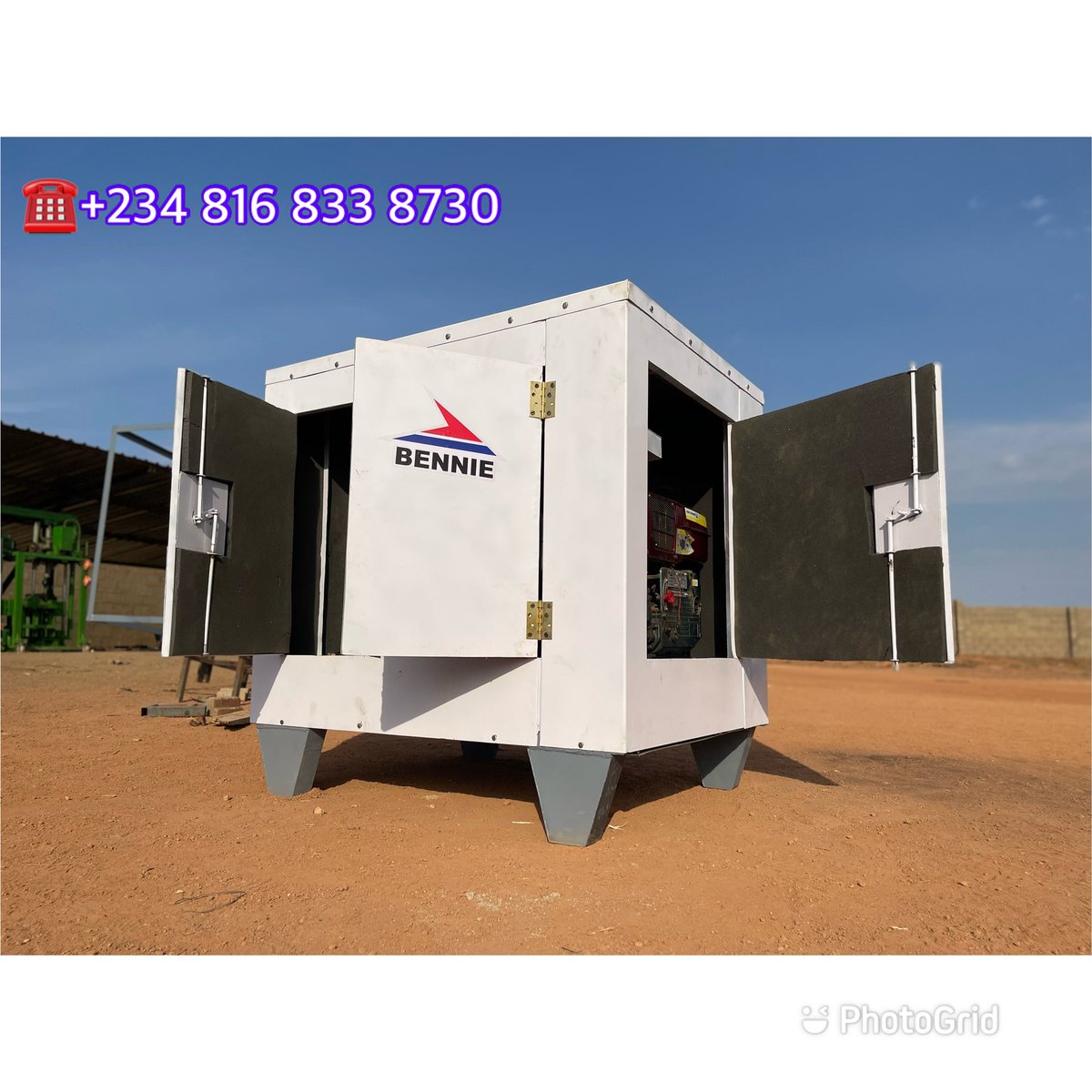jerry_mallo's tweet image. Are you tired of the loud noise from your Electricity Generator,
Or have you been spending too much on fuelling your generator.
Bennie has a solution to that.
30 kva sound proof, less fuel consumption sold at 2 million naira. 
Call +2348168338730 #bennieagroltd #bennieautomobile