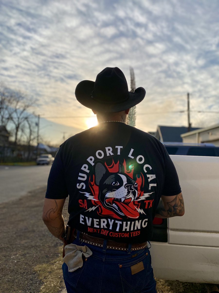 ndctees's tweet photo. Another day in paradise #ndct #screenprinting #sanantonio https://t.co/uRDZYHxYTM