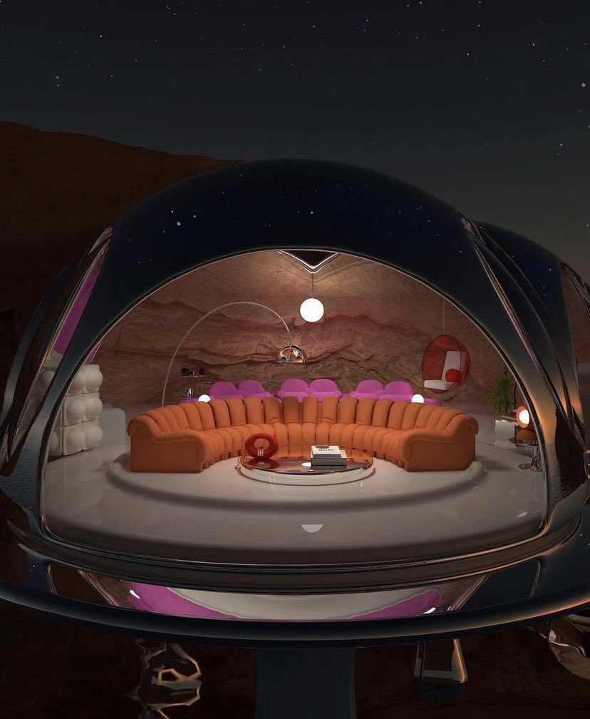 kursolo's tweet image. “retrograde lounge” by alyssa ramstetter