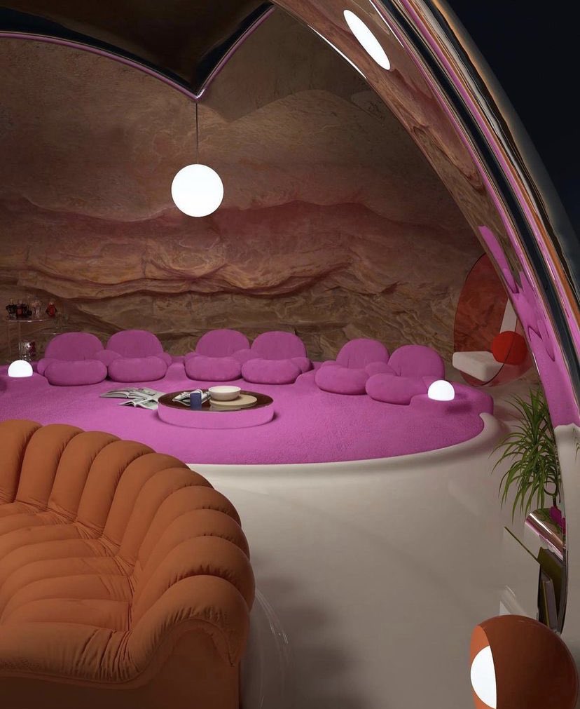 kursolo's tweet image. “retrograde lounge” by alyssa ramstetter