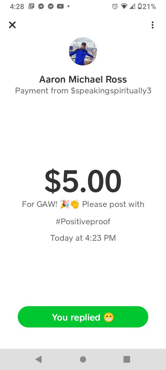 sirena_gillins's tweet image. #positiveproof