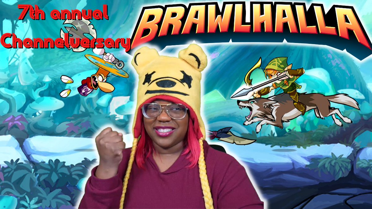 AyChristene's tweet photo. CHANNELVERSARY!!!!! | Brawlhalla w/ Friends & Fans https://t.co/mI15uqoevU @EG0BLACK @xHeyCharliex @OldManGamin72
#aychristene #aychristenegames #channelversary https://t.co/cO1SdOsvQj