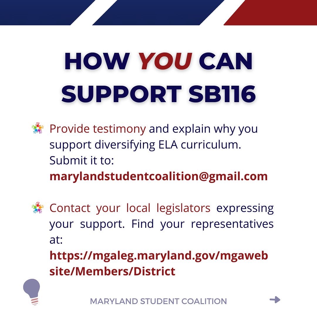 MarylandStudent's tweet photo. We’re currently looking for students to write favorable testimony for this bill, so if you’re interested please email or send us a DM! https://t.co/Lgia1dACzU