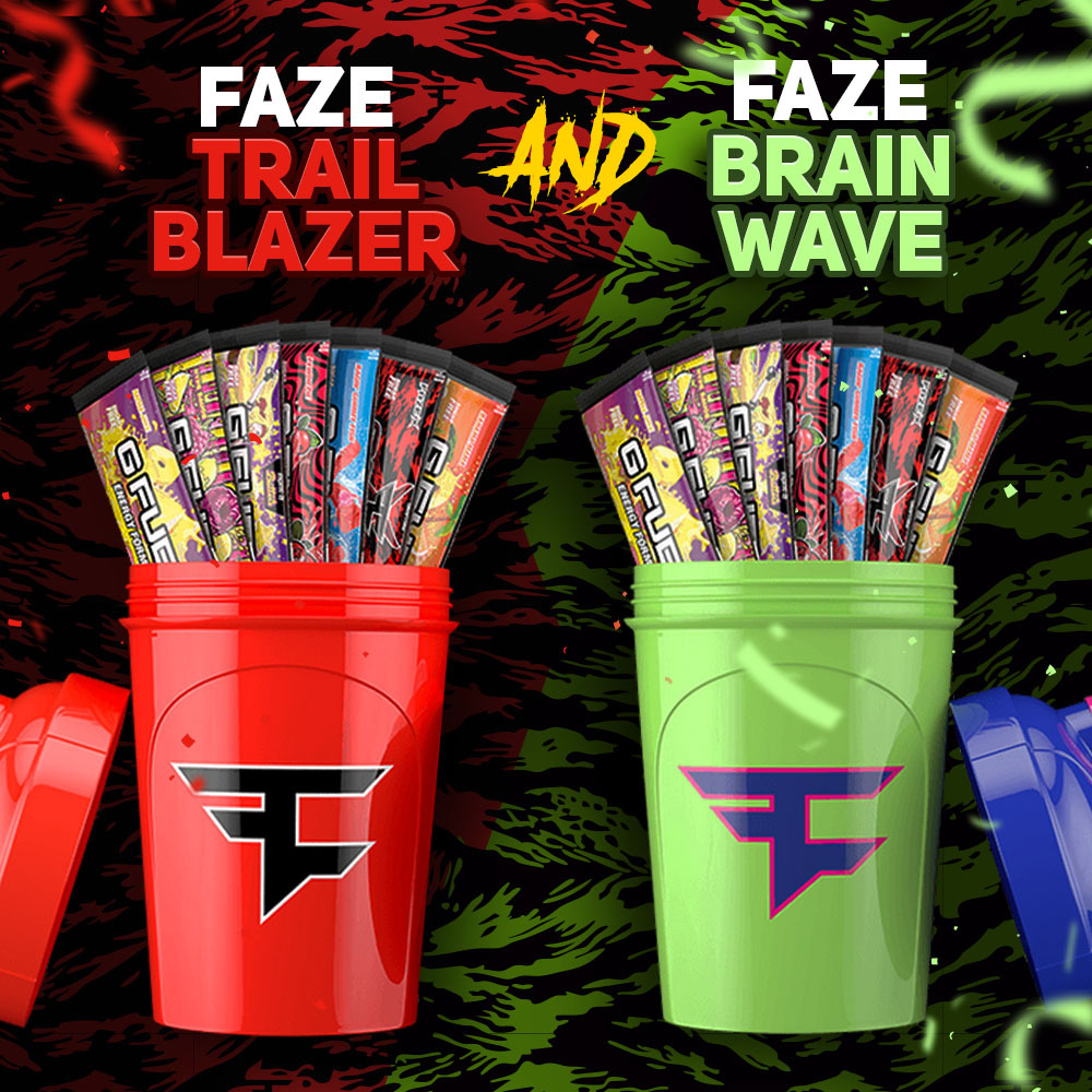 GFuelEnergy's tweet photo. ❤️ 𝗟𝗶𝗸𝗲 + 𝗥𝗧 + 𝗖𝗼𝗺𝗺𝗲𝗻𝘁 𝘁𝗵𝗲 𝗦𝘁𝗮𝗿𝘁𝗲𝗿 𝗞𝗶𝘁 𝘆𝗼𝘂 𝘄𝗮𝗻𝘁 to win that @FaZeClan Kit! 2 winners picked this weekend!

🤩 Now thru Jan 25th, these #GFUEL Kits are just $9.99 AND the link below gets you an EXTRA 20% OFF!

🛍️ 𝗦𝗛𝗢𝗣: https://t.co/re71LbCMwL https://t.co/STeNNl5yFy