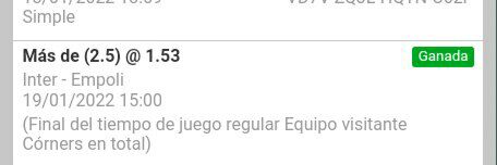 ApostadorRick's tweet photo. Lo que cobramos hoy banda en el canal. Ya saben, 0% de riesgo 👌

Únete a mi canal, ahí se publican GRATIS 💪https://t.co/1WwNBcclJB

#SerieA #LaLiga #CopaDelRey #apuestas https://t.co/ywJ0SAnVvV