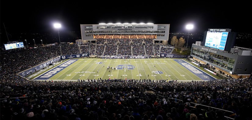 Terrell_Vaughn6's tweet photo. This one is special...after great conversations with @kcef35 I’m Beyond blessed to say I have received a Division 1 offer from 💙UTAH STATE UNIVERSITY🤍GOD IS AMAZING‼️ #GOAGGIES @CoachMoose @coachfischer7 @VCPirateFB @USUFootball https://t.co/3TwyeaDSQx