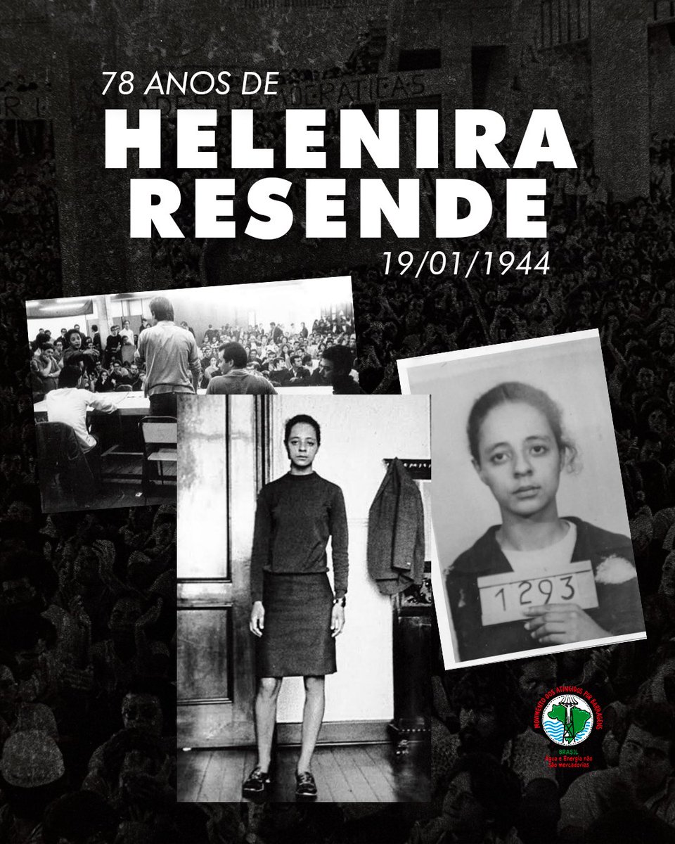 MAB_Brasil's tweet photo. Militante do Partido Comunista do Brasil (PCdoB), desaparecida desde 1972, na Guerrilha do Araguaia, quando tinha 28 anos, Helenira Resende se destacou na resistência à ditadura no Brasil. + https://t.co/cVm8GqrhD5